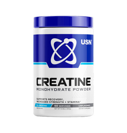USN Pure Creatine Monohydrate, Креатин моногидрат (банка), 300 грамм